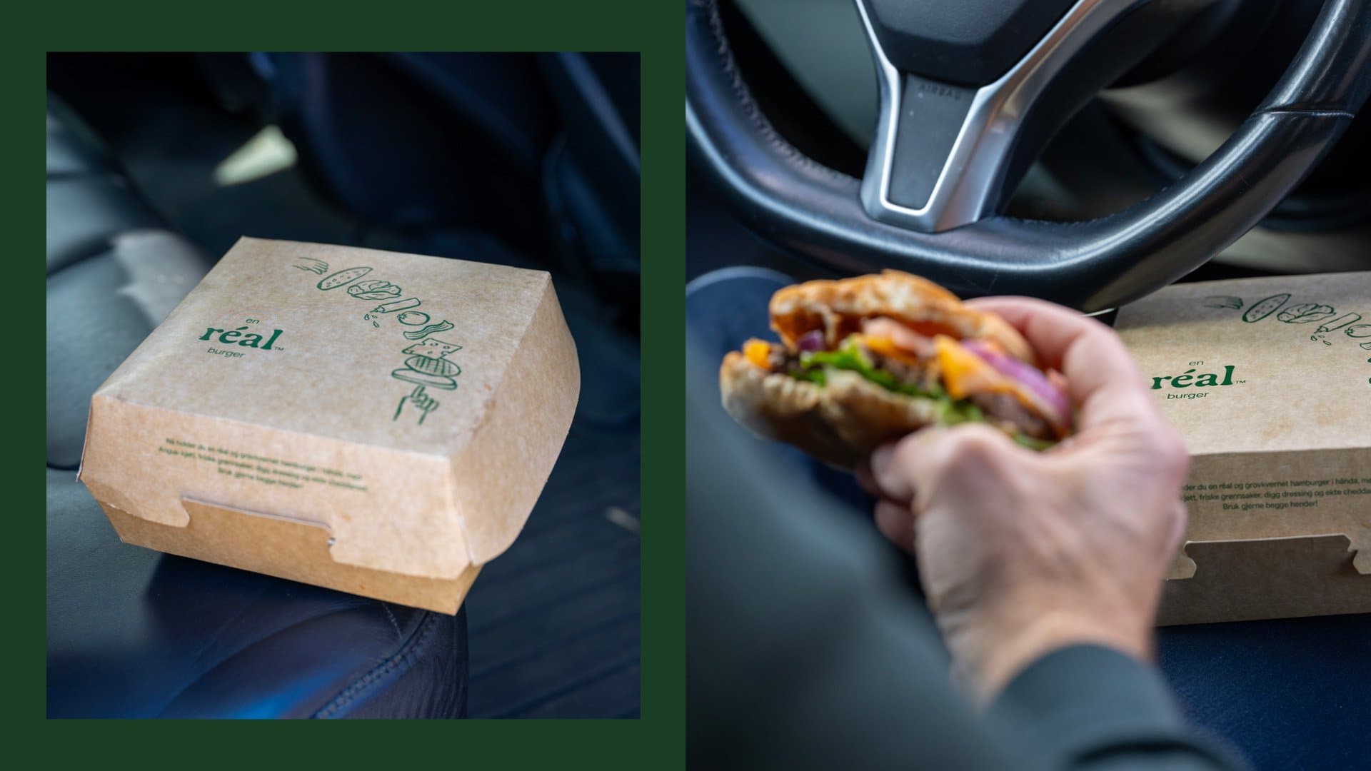 Réal konseptet på emballasje