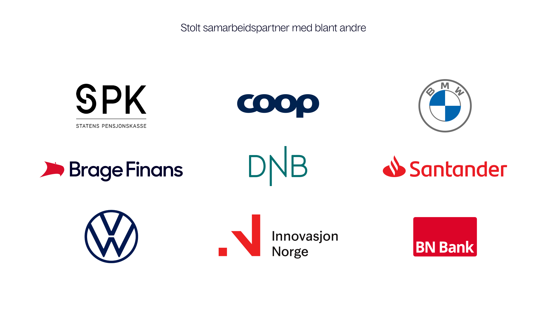 Noen av våre partner